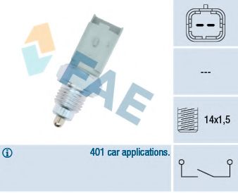 FAE - 40491 - Выключатель, фара заднего хода (Освещение)