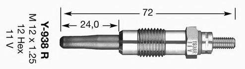 NGK - 5267 - Свеча накаливания (Система накаливания)