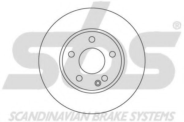 SBS - 1815203371 - Тормозной диск (Тормозная система)