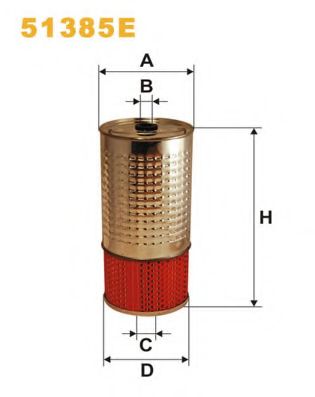 WIX FILTERS - 51385E - Масляный фильтр (Смазывание)