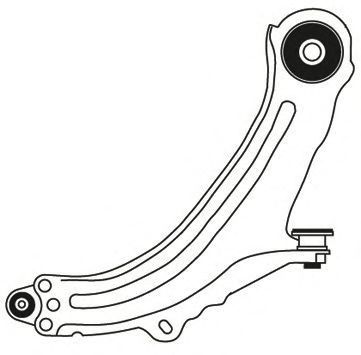 FRAP - 4092 - Рычаг независимой подвески колеса, подвеска колеса (Подвеска колеса)