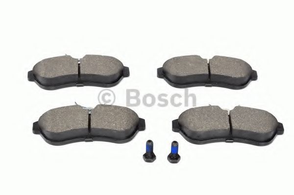 BOSCH - 0 986 424 635 - Комплект тормозных колодок, дисковый тормоз (Тормозная система)