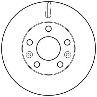 JURID - 562658JC - Тормозной диск (Тормозная система)