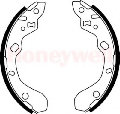 BENDIX - 362418B - Комплект тормозных колодок