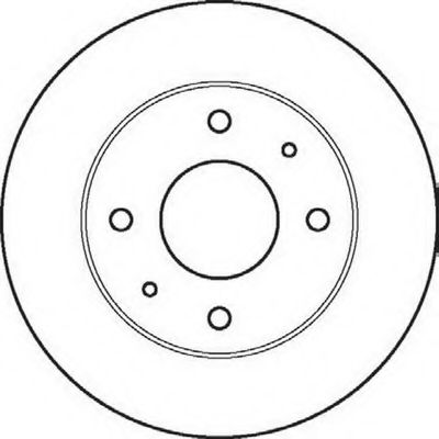 BENDIX - 561861B - Тормозной диск