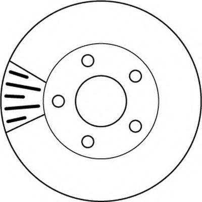 BENDIX - 562160BC - Тормозной диск