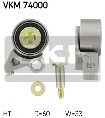 SKF - VKM 74000 - Натяжной ролик, ремень ГРМ (Ременный привод)