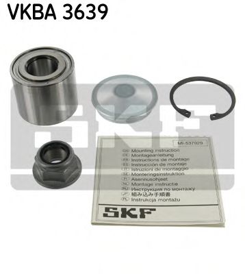 SKF - VKBA 3639 - Комплект подшипника ступицы колеса (Подвеска колеса)