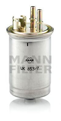 MANN-FILTER - WK 853/7 - Топливный фильтр (Система подачи топлива)