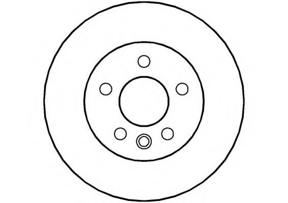 NATIONAL - NBD307 - Тормозной диск (Тормозная система)