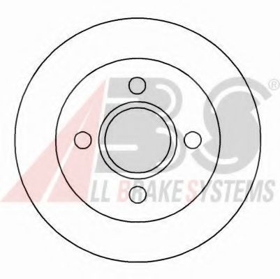 A.B.S. - 16191 - Тормозной диск (Тормозная система)