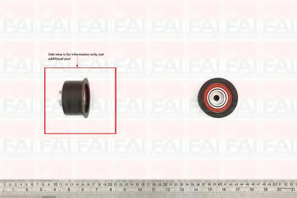 FAI AUTOPARTS - T9683 - Паразитный / Ведущий ролик, зубчатый ремень