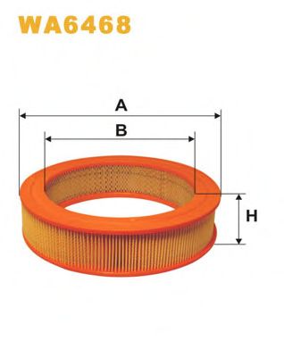 WIX FILTERS - WA6468 - Воздушный фильтр (Система подачи воздуха)