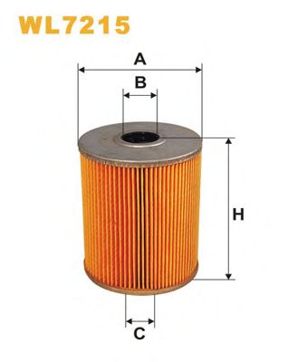 WIX FILTERS - WL7215 - Масляный фильтр (Смазывание)