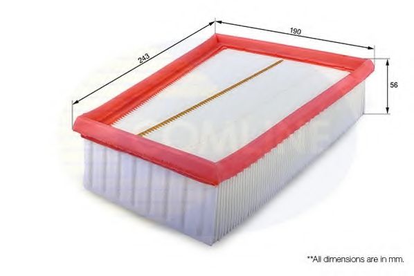 COMLINE - EAF506 - Воздушный фильтр (Система подачи воздуха)