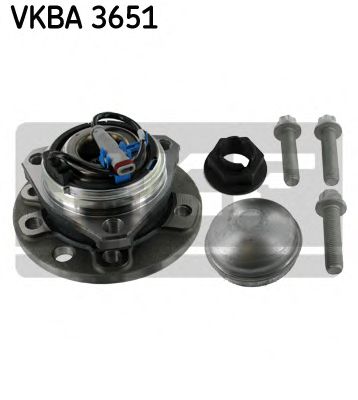SKF - VKBA 3651 - Комплект подшипника ступицы колеса (Подвеска колеса)