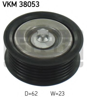 SKF - VKM 38053 - Паразитный / ведущий ролик, поликлиновой ремень (Ременный привод)