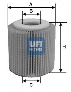 UFI - 25.056.00 - Масляный фильтр (Смазывание)