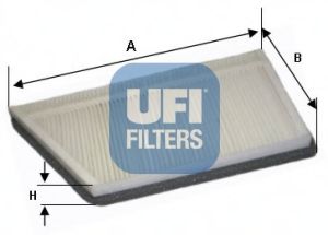 UFI - 53.044.00 - Фильтр, воздух во внутренном пространстве (Отопление / вентиляция)