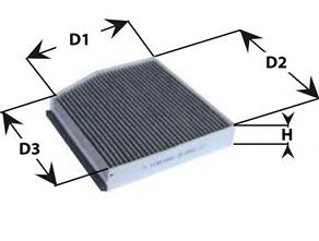 CLEAN FILTERS - NC2129CA - Фильтр, воздух во внутренном пространстве (Отопление / вентиляция)