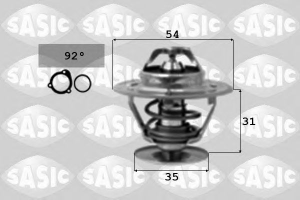 SASIC - 3306067 - Термостат, охлаждающая жидкость (Охлаждение)