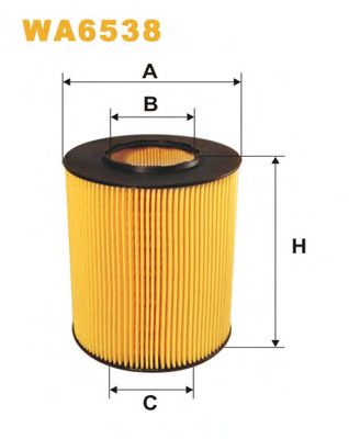 WIX FILTERS - WA6538 - Воздушный фильтр (Система подачи воздуха)