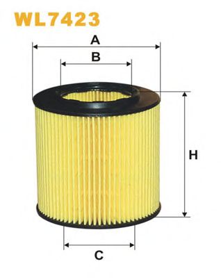 WIX FILTERS - WL7423 - Масляный фильтр (Смазывание)