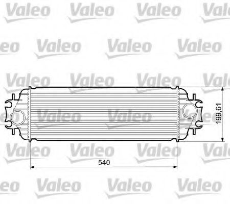 VALEO - 817554 - Интеркулер (Система подачи воздуха)