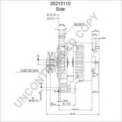 PRESTOLITE ELECTRIC - 35215110 - Генератор