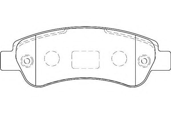 WAGNER - WBP24465A - Комплект тормозных колодок, дисковый тормоз (Тормозная система)