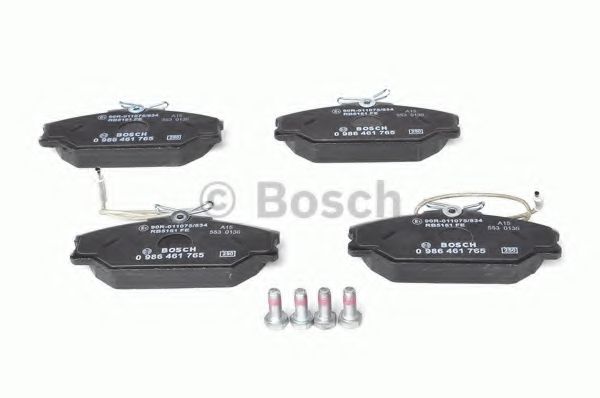 BOSCH - 0 986 461 765 - Комплект тормозных колодок, дисковый тормоз (Тормозная система)