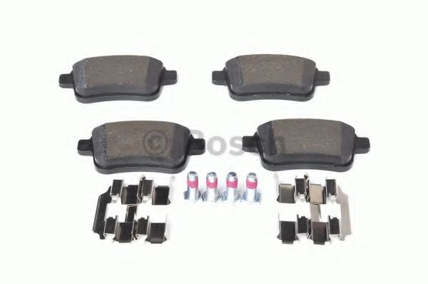 BOSCH - 0 986 494 331 - Комплект тормозных колодок, дисковый тормоз (Тормозная система)