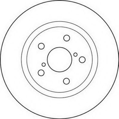 JURID - 562119JC - Тормозной диск (Тормозная система)