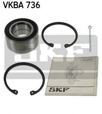 SKF - VKBA 736 - Комплект подшипника ступицы колеса (Подвеска колеса)