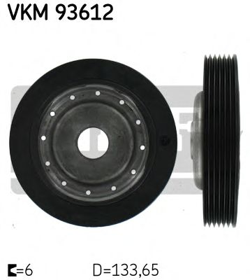 SKF - VKM 93612 - Ременный шкив, коленчатый вал (Ременный привод)