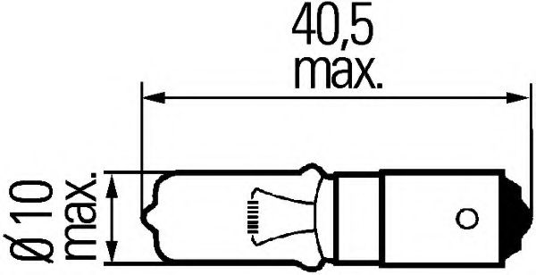 HELLA - 8GH 008 417-001 - Лампа накаливания, фонарь указателя поворота (Сигнализация)