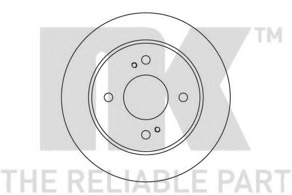 NK - 202248 - Тормозной диск (Тормозная система)