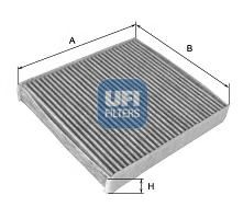 UFI - 54.221.00 - Фильтр, воздух во внутренном пространстве (Отопление / вентиляция)