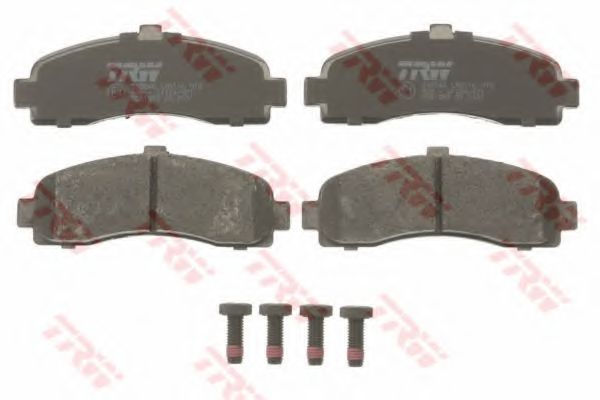 TRW - GDB1059 - Комплект тормозных колодок, дисковый тормоз (Тормозная система)
