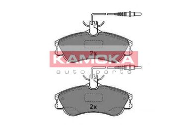 KAMOKA - JQ1012224 - Комплект тормозных колодок, дисковый тормоз (Тормозная система)