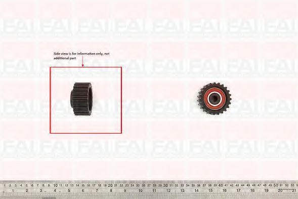 FAI AUTOPARTS - T9576 - Паразитный / Ведущий ролик, зубчатый ремень