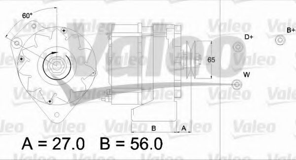 VALEO - 436633 - Генератор (Генератор)