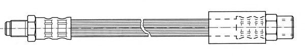 CEF - 511566 - Тормозной шланг (Тормозная система)