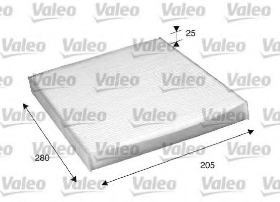 VALEO - 698885 - Фильтр, воздух во внутренном пространстве (Отопление / вентиляция)