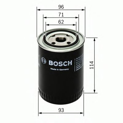 BOSCH - 0 451 103 217 - Масляный фильтр (Смазывание)