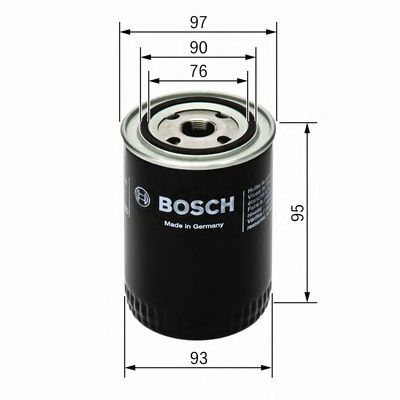 BOSCH - 0 451 103 252 - Масляный фильтр (Смазывание)