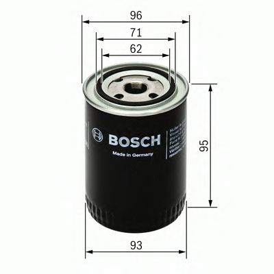 BOSCH - 0 451 103 260 - Масляный фильтр (Смазывание)