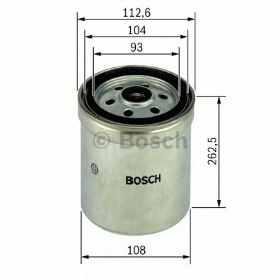 BOSCH - F 026 402 017 - Топливный фильтр (Система подачи топлива)