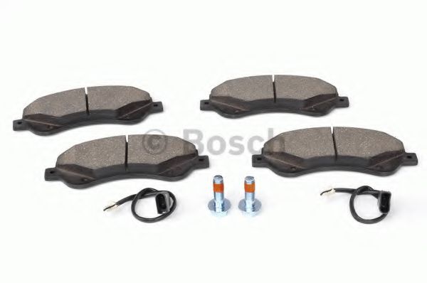 BOSCH - 0 986 494 236 - Комплект тормозных колодок, дисковый тормоз (Тормозная система)