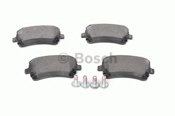 BOSCH - 0 986 494 303 - Комплект тормозных колодок, дисковый тормоз (Тормозная система)